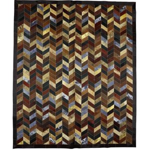 Tapete de Couro Legítimo Geométrico - 2.00x2.50 - Colormix - 250703074508