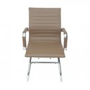 Ver imagem 4 de Kit 10 Cadeiras para Escritório Interlocutor Base Fixa Esteirinha Corino 3301