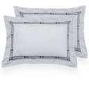 Ver imagem 2 de Kit Fronha 50x70cm 300 Fios Tigane - Kacyumara Estampado