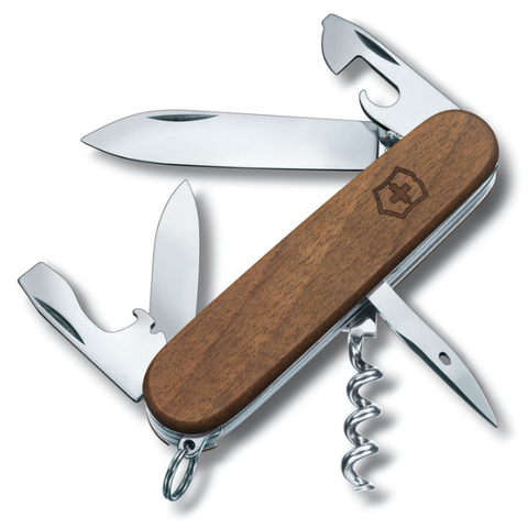 Canivete Suíço Spartan Wood Tala de Madeira, Victorinox , 10 Funções, 1.3601.63