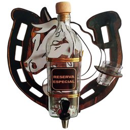 Pingometro Cavalo e Ferradura da Sorte de Parede Decorativa - 1