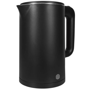 Chaleira Jarra Elétrica Térmica Aroma 1,8 Litros Dupla Camada Reforçada 220v Preta Agratto