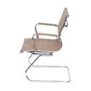 Ver imagem 3 de Kit 10 Cadeiras para Escritório Interlocutor Base Fixa Esteirinha Corino 3301