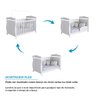 Berço Mini Cama 3 em 1 Americano 100% MDF Cocada - 6