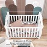 Berço Mini Cama 3 em 1 Americano 100% MDF Cocada - 10