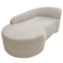 Ver mais imagens de Kit Divã Recamier Orgânico França 160cm Lado Esquerdo e 2 Poltronas Amore Linho
