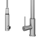 Ver imagem 7 de Kit Cuba Gourmet Lisboa Aço Inox 304 e Torneira Gourmet Toronto Aço Inox Goldenx