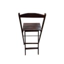 Ver imagem 3 de Cadeira Bistrô Dobrável em Madeira Imbuia