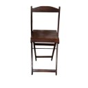 Ver imagem 2 de Cadeira Bistrô Dobrável em Madeira Imbuia