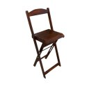 Ver imagem 4 de Cadeira Bistrô Dobrável em Madeira Imbuia