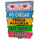 Ver imagem 1 de Placa Casa e Decoração de Parede Madeira - Lar Doce Lar