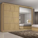 Ver imagem 3 de Guarda Roupa Sevilha 1 Porta com Espelho Mdf - Mademarcs