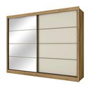 Ver imagem 2 de Guarda Roupa Sevilha 1 Porta com Espelho Mdf - Mademarcs