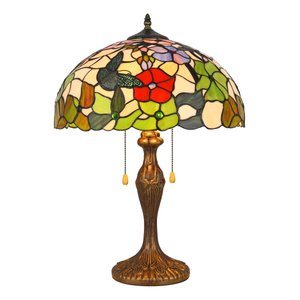 Abajur Tiffany Jardins Lar Fina Decor