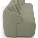 Ver imagem 7 de Sofá 3 Lugares para Sala de Estar Living 228cm Arlo F04 Bouclê Oliva - Lyam Decor