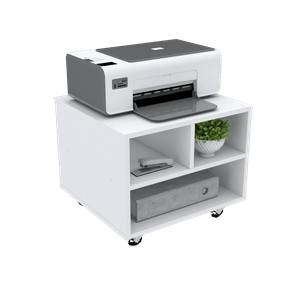 CARRINHO PARA IMPRESSORA COM NICHOS M440.B MUNDI MOVEIS