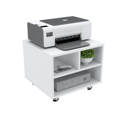 CARRINHO PARA IMPRESSORA COM NICHOS M440.B MUNDI MOVEIS