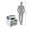 CARRINHO PARA IMPRESSORA COM NICHOS M440.B MUNDI MOVEIS - 4