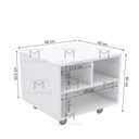 Ver imagem 2 de CARRINHO PARA IMPRESSORA COM NICHOS M440.B MUNDI MOVEIS