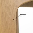 Ver imagem 4 de Mesa de Jantar Extensível 54cm até 108cm com Vidro Casatema MadeiraOriginals