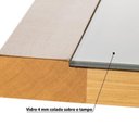 Ver imagem 7 de Mesa de Jantar Extensível 54cm até 108cm com Vidro Casatema MadeiraOriginals