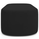 Ver imagem 7 de Puff Decorativo Orgânico para Living Quarto 100cm Doha W01 Suede Preto - Lyam Decor