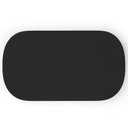 Ver imagem 6 de Puff Decorativo Orgânico para Living Quarto 100cm Doha W01 Suede Preto - Lyam Decor