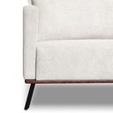 Ver imagem 6 de Sofá Living 2 Lugares 1,80m Atlantis Bouclê Pés de Ferro - Pallazio Cor Off White
