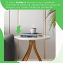 Ver imagem 5 de Mesa Lateral 60cm Rubi Sparta Móveis Branco Off White/Mel