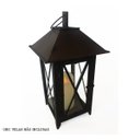 Ver imagem 1 de Lanterna para Decoração e Iluminação Área Rustica Colonial - Verniz