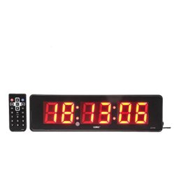 Cronometro Relógio Led Digital Parede Mesa com Controle 2113 - 3