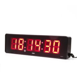 Cronometro Relógio Led Digital Parede Mesa com Controle 2113 - 1