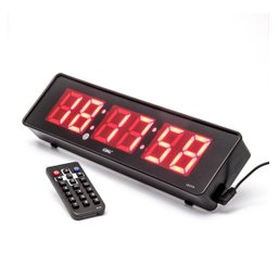 Cronometro Relógio Led Digital Parede Mesa com Controle 2113 - 2