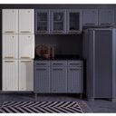 Ver imagem 2 de Paneleiro Duplo de Aço 6 Portas Diamante 