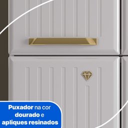 Paneleiro Duplo de Aço 6 Portas Diamante  - 6