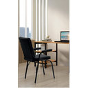 Ver imagem 3 de Cadeira Office para Trabalho e Estudo Almofadada