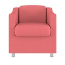 Ver imagem 2 de Poltrona Sofá Veludo para Clínica de Estética, Manicure:rosa