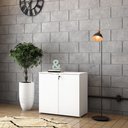 Ver imagem 1 de Armário Baixo c/02 Portas 75x80x42cm WLAB80 Branco Chess