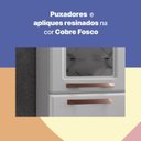 Ver mais imagens de Cozinha Completa Modulada com Balcão para Pia 14 Portas 3 Gavetas Mirage New Branco