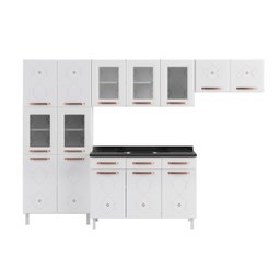 Cozinha Completa com Balcão para Pia 14 Portas 3 Gavetas Mirage New  - 3