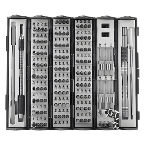 Estojo Ferramenta Precisao 128 Pecas Chave Fenda Manutencao Reparo Celular Computador Eletronico Mul