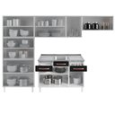 Ver imagem 5 de Cozinha Completa com Balcão para Pia 14 Portas 3 Gavetas Mirage New 