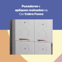 Ver mais imagens de Cozinha Aço Completa Modulada 3 Vidros Mirage New Telasul Branco
