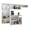 Cozinha de Aço Compacta 4 Peças 10 Portas 1 Gaveta Diamante Smart  - 5
