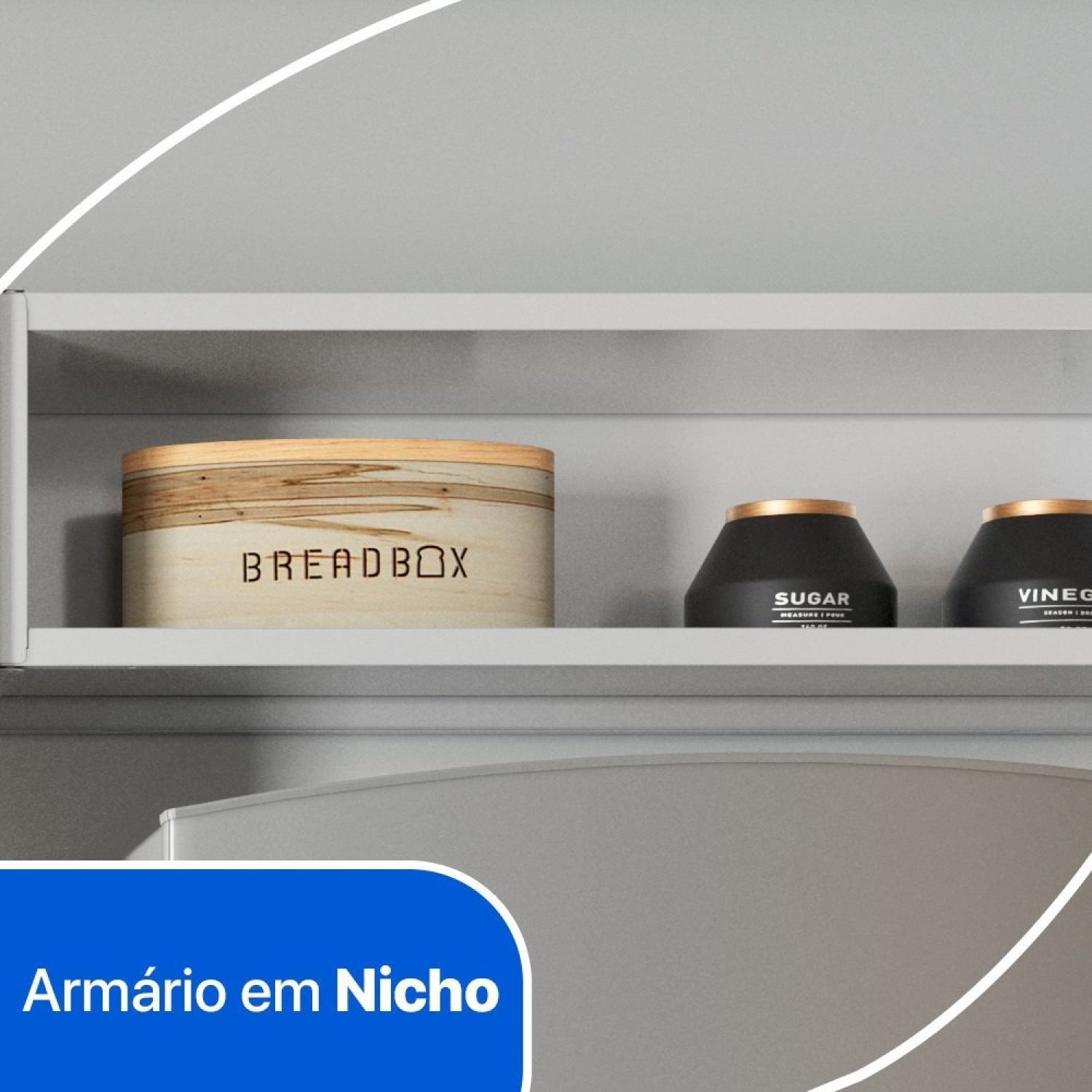 Cozinha de Aço Compacta 4 Peças 10 Portas 1 Gaveta Diamante Smart  - 9