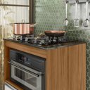 Ver imagem 5 de Balcão para Cooktop 4 Bocas com Gavetão Freijó/Branco - Notável Móveis