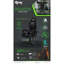 Ver imagem 7 de Cadeira Gamer Ergonômica Drakon, Elg, Ch31bk, Inclinação até 135º e 140kg, Espuma D40