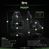 Cadeira Gamer Ergonômica Drakon, Elg, Ch31bk, Inclinação até 135º e 140kg, Espuma D40 - 6