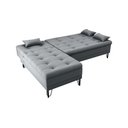 Ver imagem 5 de Sofá Cama com Chaise 3 Lugares 2,00 Mts Nice Matrix