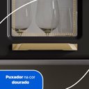 Ver imagem 7 de Armário de Cozinha Aéreo 3 Portas Vidro Diamante Telasul